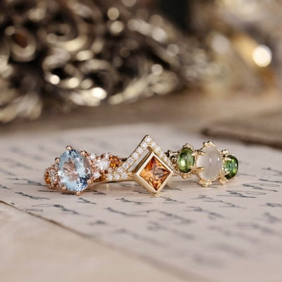 three-gemstone-engagement-rings