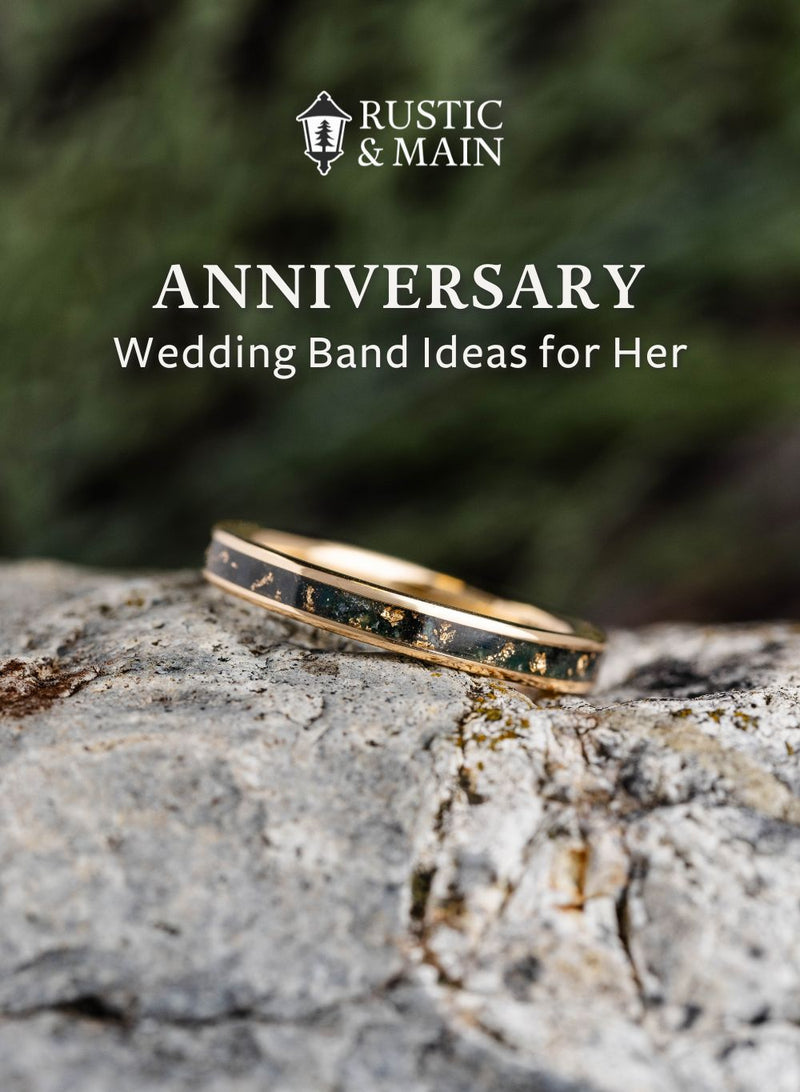 Anniversary Wedding Band Ideas for Her