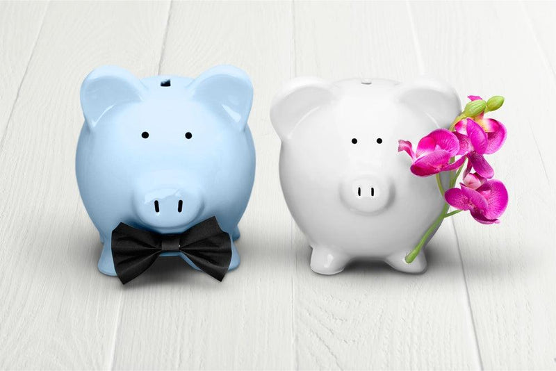 piggy banks wedding financing
