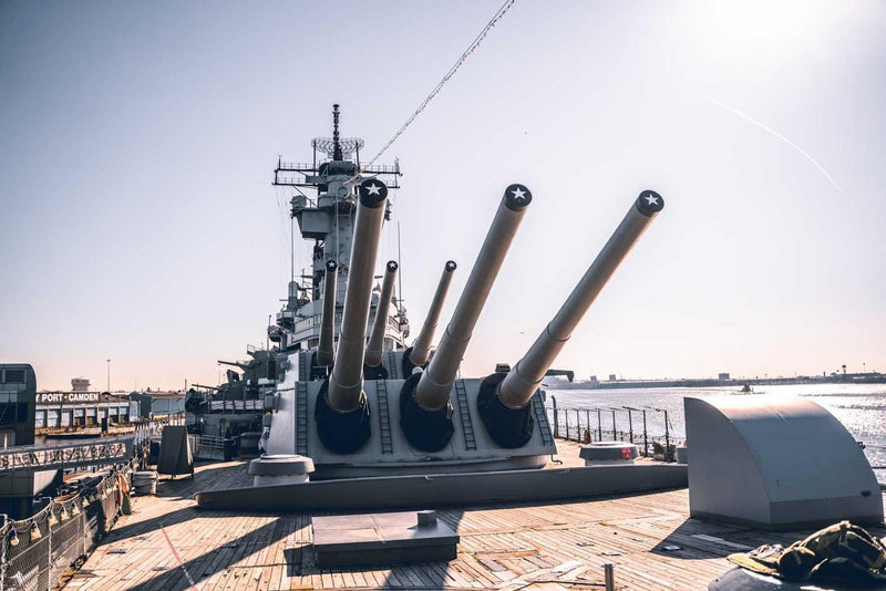 uss new jersey battleship guns