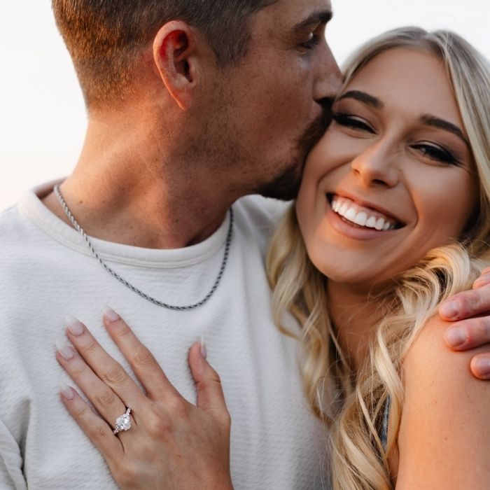 The Story Behind Kate & Matt’s Unique Wedding Rings