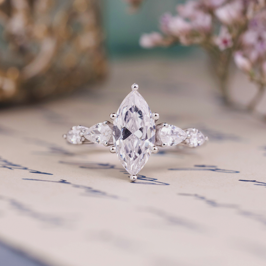 Winter-Inspired Engagement Rings | Icy Elegance, Delicate Detail, One-of-a-Kind Love