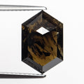 4.09ct 13.16x8.63x4.08mm Hexagon Rosecut 27229-05