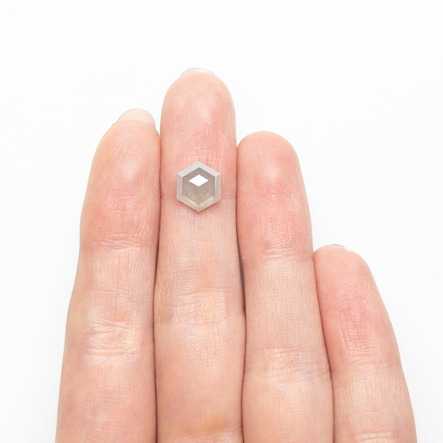 2.66ct 8.98x7.76x4.56mm Hexagon Step Cut 27231-01