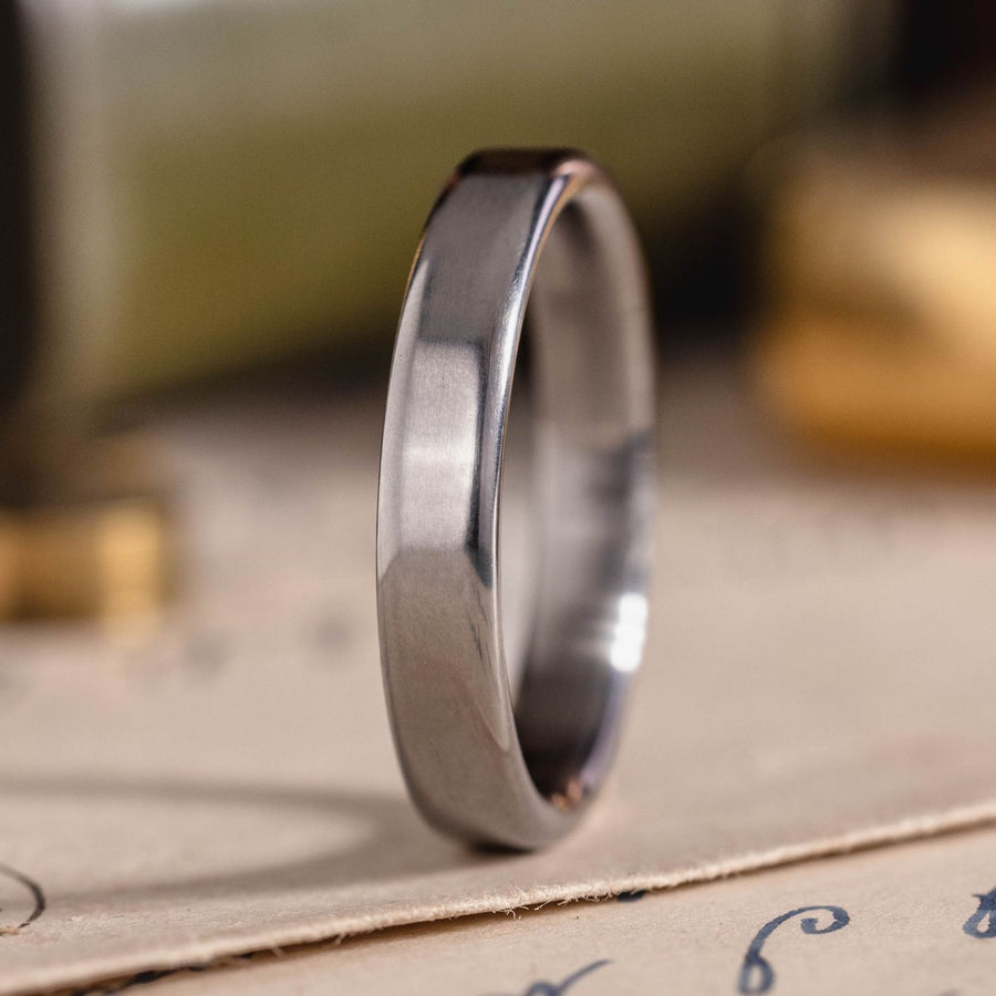 :: Shown in 4mm Wide | Titanium