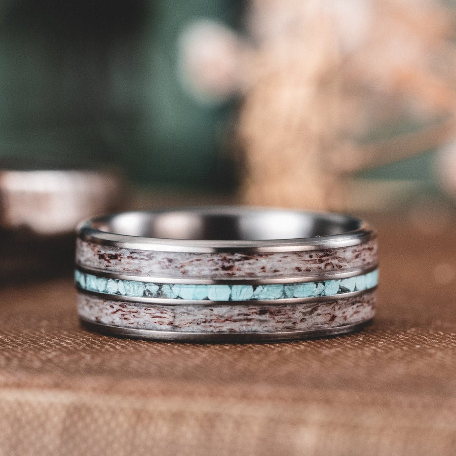 ::Shown in 8mm Wide | Titanium. Actual Product is 6mm Wide