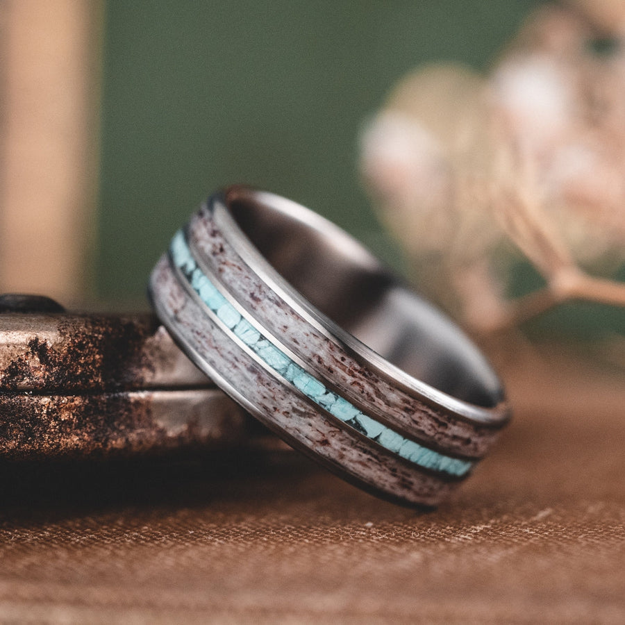 ::Shown in 8mm Wide | Titanium. Actual Product is 6mm Wide
