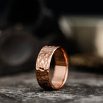 ::Shown in 10k Rose Gold | 8mm Wide