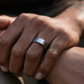 :: Shown in 8mm Wide | Titanium