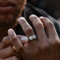 :: Shown in 8mm Wide | Titanium