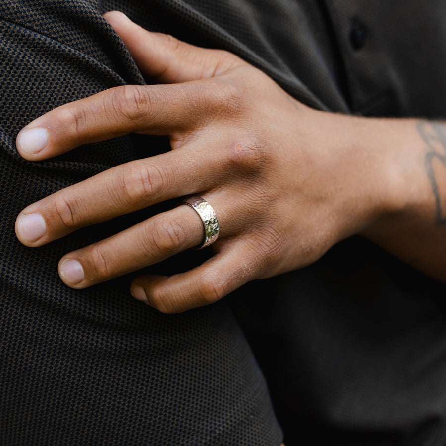 :: Shown in 8mm Wide | White Gold 