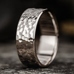 ::Shown in 10k White Gold | 8mm Wide