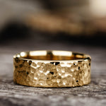 ::Shown in 10k Yellow Gold | 8mm Wide