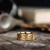 ::Shown in 10k Yellow Gold | 8mm Wide