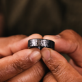 ::Shown in 8mm Wide | Black Titanium