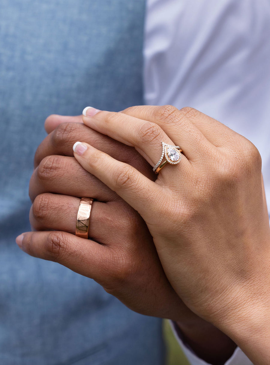 Handcrafted Men's Wedding Bands & Custom Engagement Rings – Rustic and Main