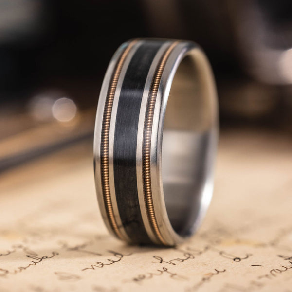 ::Shown in 8mm Wide | Titanium