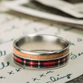 Celtic-Stewart-Royal-Mens-Titanium-Wedding-Band-Whiskey-Barrel-Tartan-Rustic-and-Main