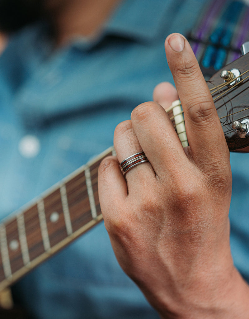 Bloodwood & Guitar String