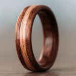 Custom-Antique-Walnut-Wood-Wedding-Band-Natural-Whiskey-Barrel-Wood-Rustic-and-Main