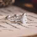 Custom Vintage Inspired Larkwood White Gold
