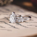 Custom Vintage Inspired Larkwood White Gold