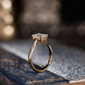 Emerald-Cut-Lab-Diamond-Engagement-Ring-Split-Shank-The-Rosalie-Rustic-And-Main