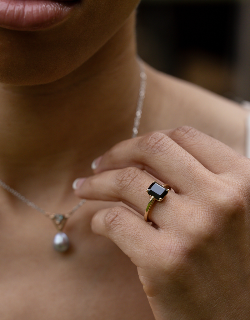 Black Moissanite — Born from a Meteorite, Chosen for the Bold