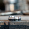     Mens-Elk-Antler-Whiskey-Barrel-Titanium-Wedding-Band-Gents-Weekend-Rustic-And-Main