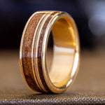 :: shown in 18k Yellow Gold | 8mm wide