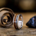 Mens-gold-wedding-band-meteorite-uss-north-carolina-battleship-teak-wood-rustic-and-main