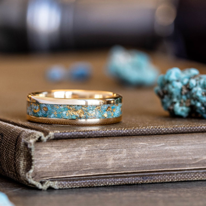 Lush Wedding Band With Turquoise Scene Digital Art Lush Wedding Band With Turquoise Scene Digital Art