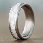Mother-of-Pearl-Mens-Titanium-Wedding-Band-Mother-of-Pearl-Inlay-Rustic-and-Main