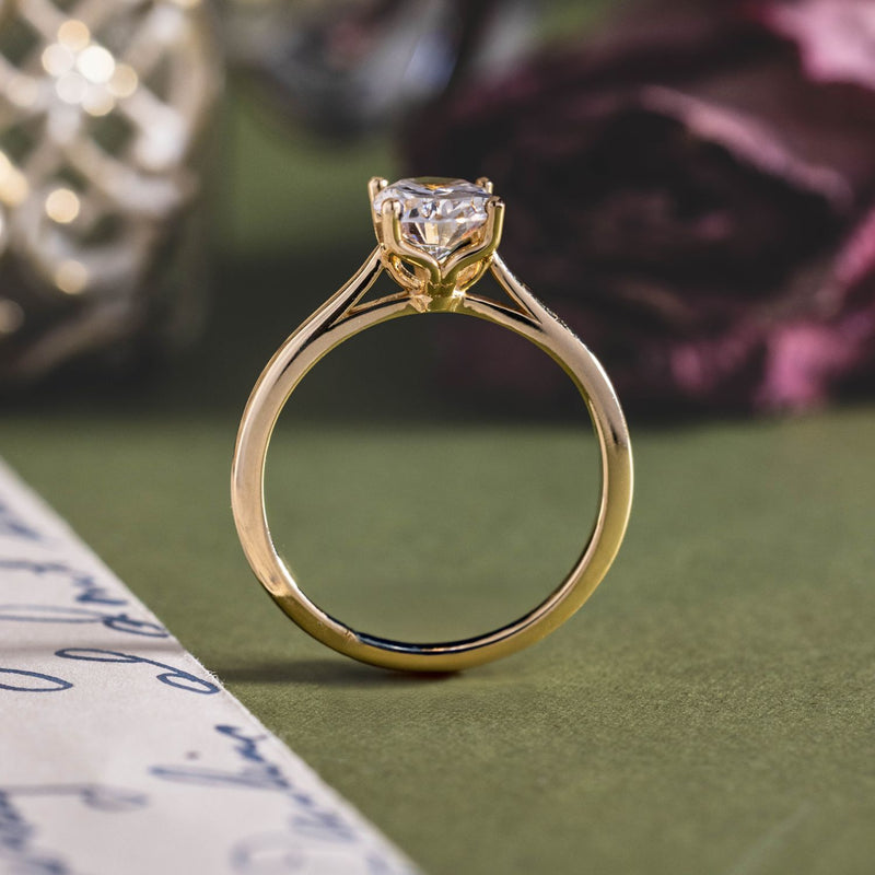 Nature-Inspired-Lab-Grown-Oval-Diamond-Engagement-Ring-Four-Prong-The-Lily-Rustic-And-Main