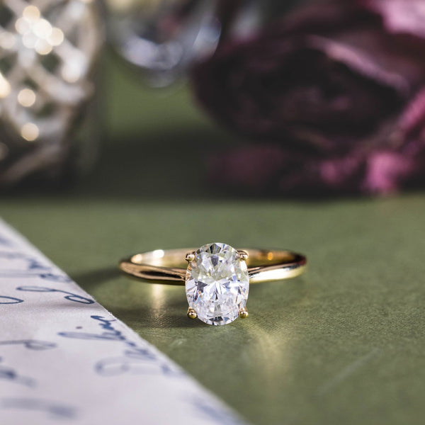 Nature-Inspired-Lab-Grown-Oval-Diamond-Engagement-Ring-Four-Prong-The-Lily-Rustic-And-Main
