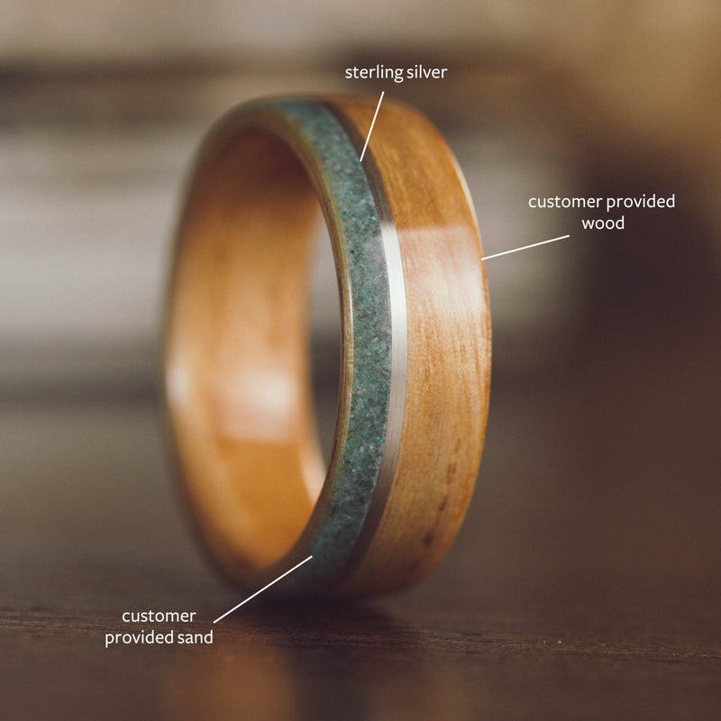 Design an Edge Inlay Custom Wood Ring | Rustic & Main – Rustic and Main