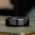 ::Shown in 8mm Wide | Black Titanium