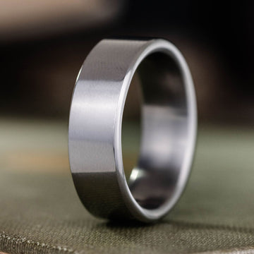 ::Shown in 8mm Wide | Titanium