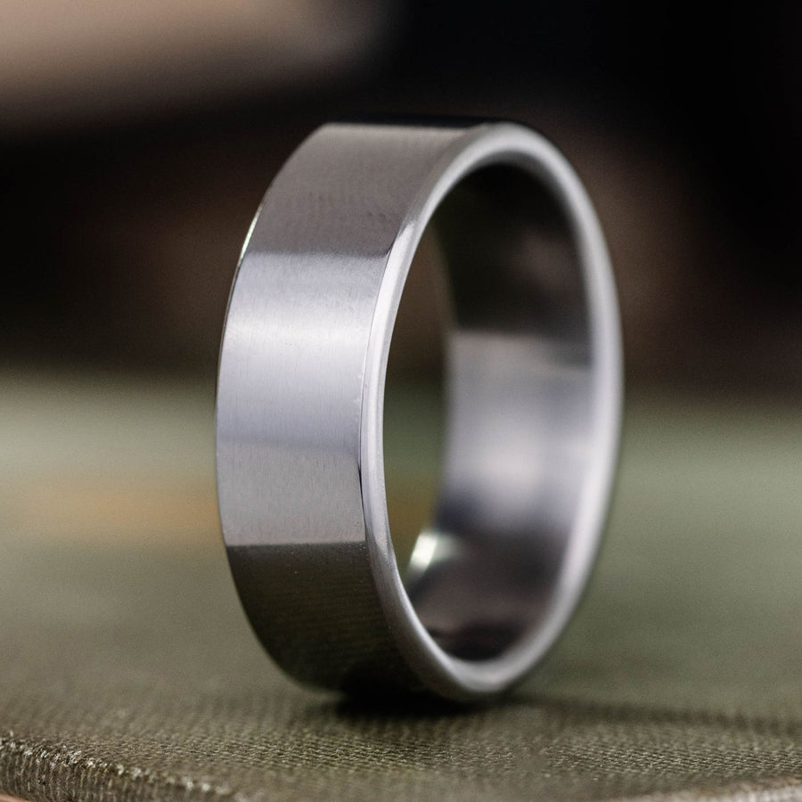 ::Shown in 8mm Wide | Titanium