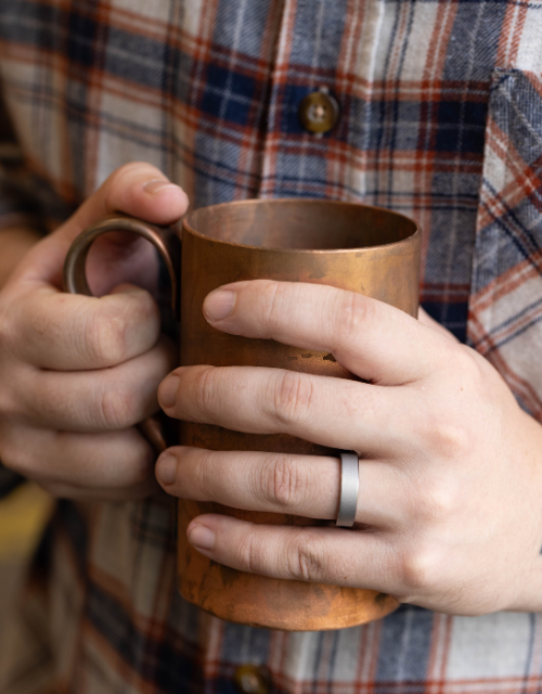 Brushed Titanium Built for the Long Haul
