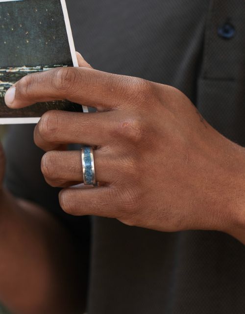 Deep blue. Built for the one who feels it.