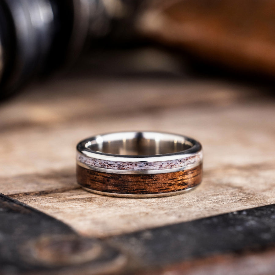 ::Shown in 8mm Wide | 10K White Gold