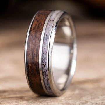 ::Shown in 8mm Wide | 10K White Gold