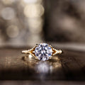 Round-Diamond-Solitaire-Engagement-Ring-Art-Nouveau-Inspired-Split-Shank-Setting-The-Selwyn-Rustic-And-Main