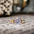 Round-Diamond-Solitaire-Engagement-Ring-Art-Nouveau-Inspired-Split-Shank-Setting-The-Selwyn-Rustic-And-Main