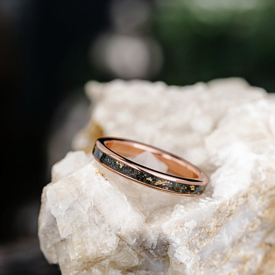 :: Shown in 3mm Wide | Rose Gold 