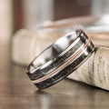Space-Cowboy-Mens-Titanium-Guitar-String-Wedding-Band-with-Meteorite-Dust-Rustic-and-Main