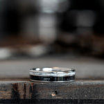        The-Audrey-Womens-Whiskey-Barrel-Antler-Titanium-Ring-Rustic-and-Main
