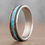 The-Black-Sky-Mens-Titanium-Wedding-Band-Meteorite-Turquoise