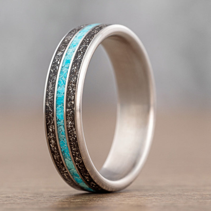 The-Black-Sky-Mens-Titanium-Wedding-Band-Meteorite-Turquoise